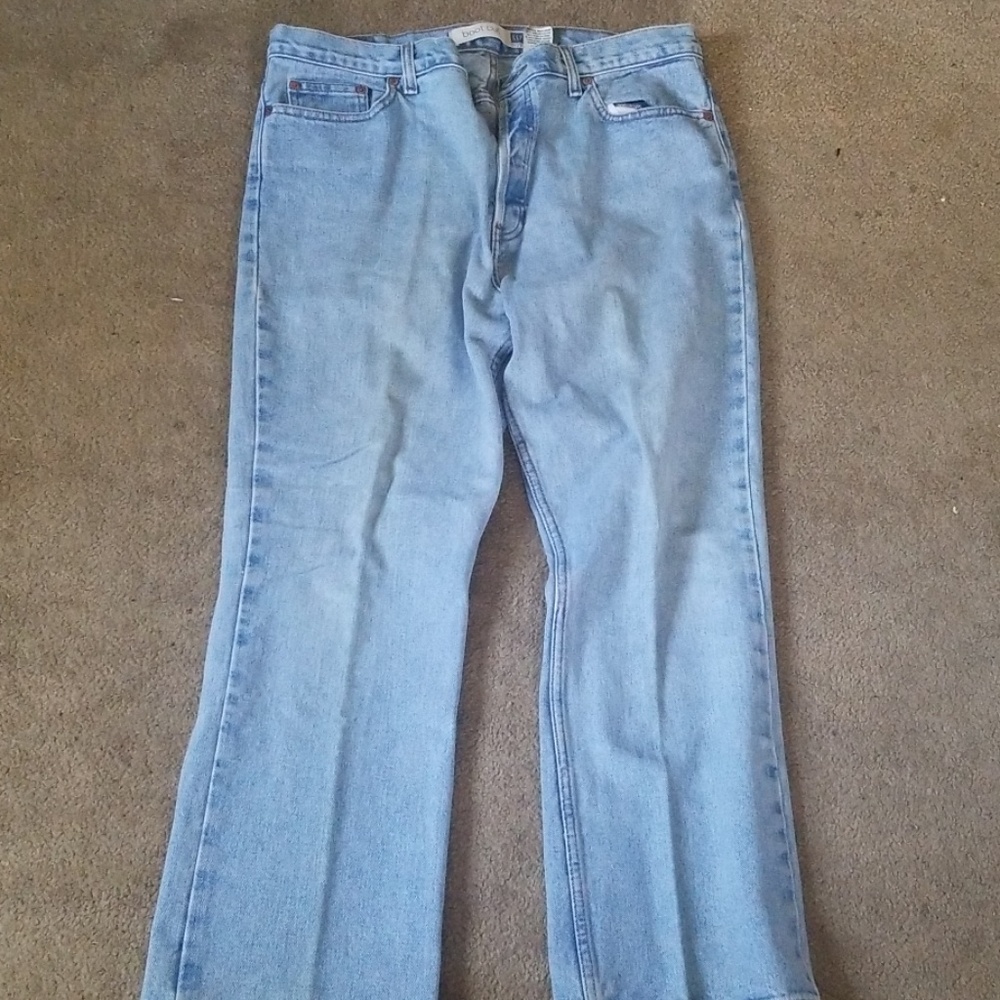 Boot cut gap jeans size 16